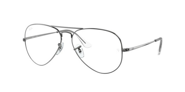 Bild 1 von Ray-Ban AVIATOR 0RX6489 2502 Metall Pilot Silberfarben/Silberfarben Brille online; Brillengestell; Brillenfassung; Glasses