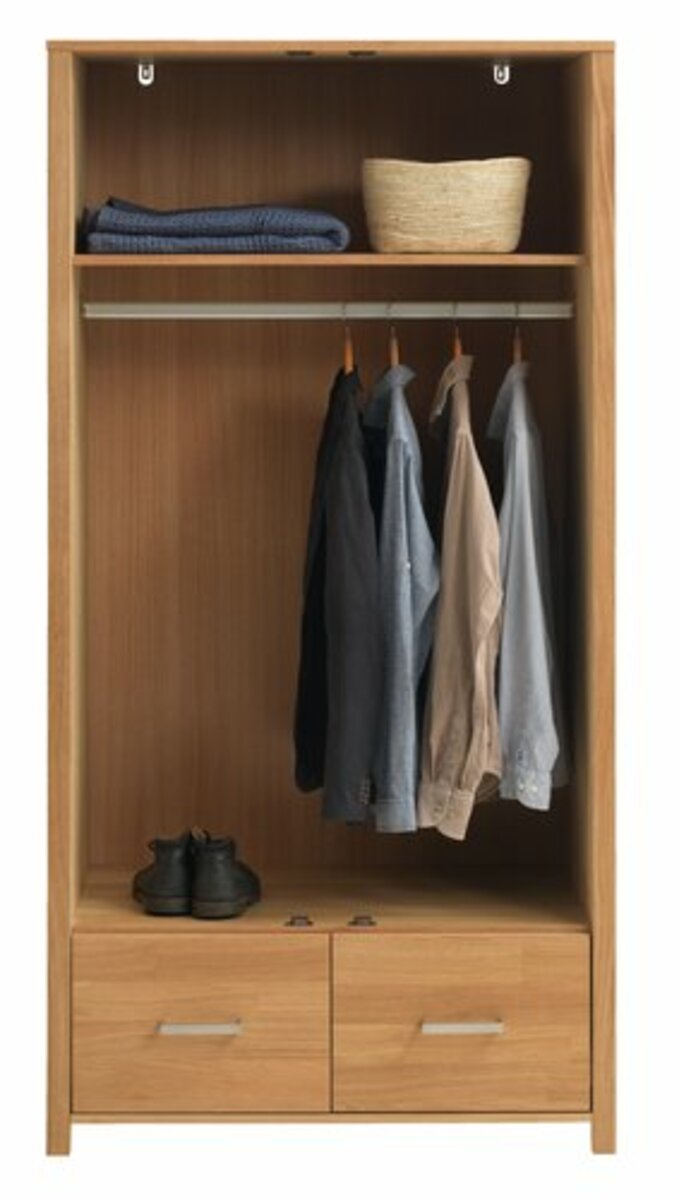 Bild 3 von Kleiderschrank HUGGET 96x190 Eiche