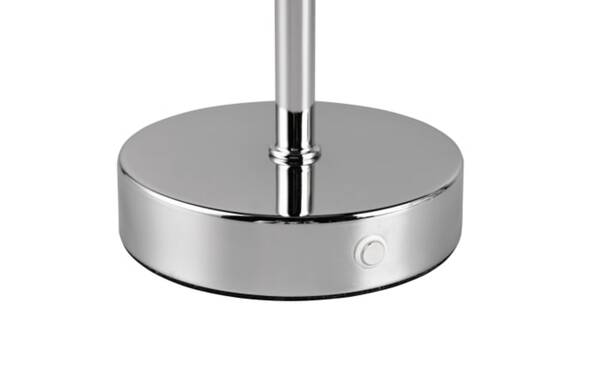 Bild 4 von LED- Akkutischleuchte Jeff, chrom, 30 cm