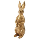 Bild 1 von Kleine Deko-Figur Hase in Gold-Optik GOLD