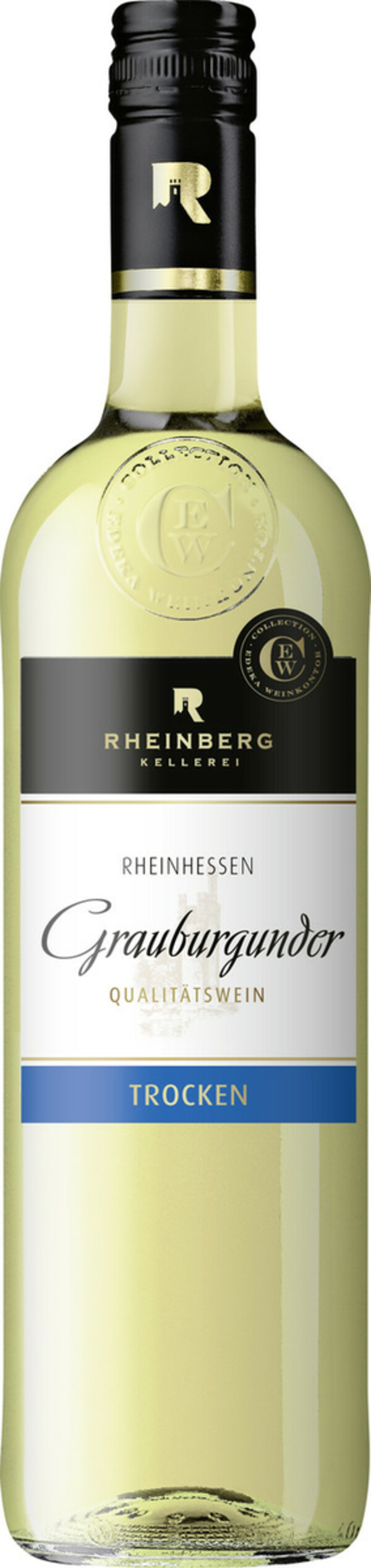 Bild 1 von Rheinberg Kellerei Grauburgunder trocken 0,75L