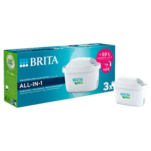 BRITA Wasserfilter-Kartusche Maxtra-Pro-All-In-1, 3er-Packung