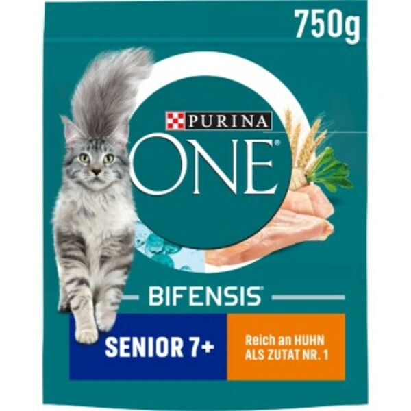 Bild 1 von Purina ONE BIFENSIS Senior 7+ Reich an Huhn 750 g