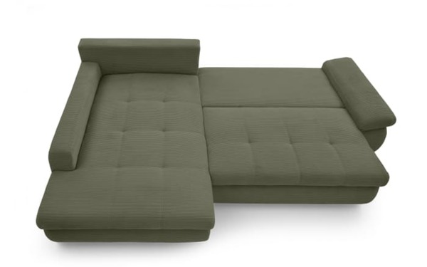 Bild 2 von Iwaniccy - Wohnlandschaft Rebel, grün, inkl. Funktionen