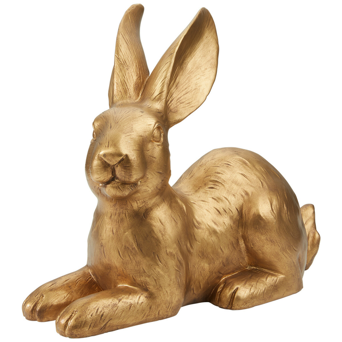 Bild 1 von Große Deko-Figur Hase in Gold-Optik GOLD