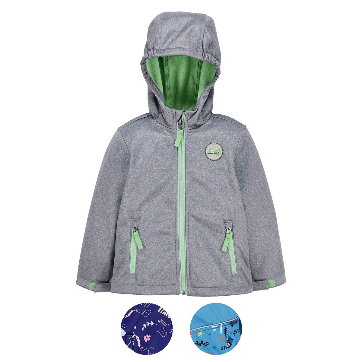 Bild 1 von LILY & DAN Kinder Softshelljacke