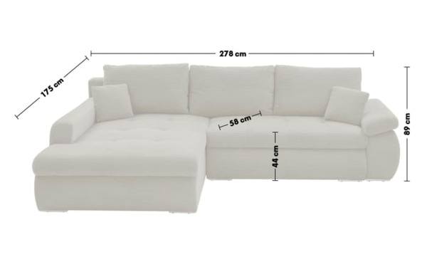 Bild 3 von Iwaniccy - Wohnlandschaft Rebel, grün, inkl. Funktionen