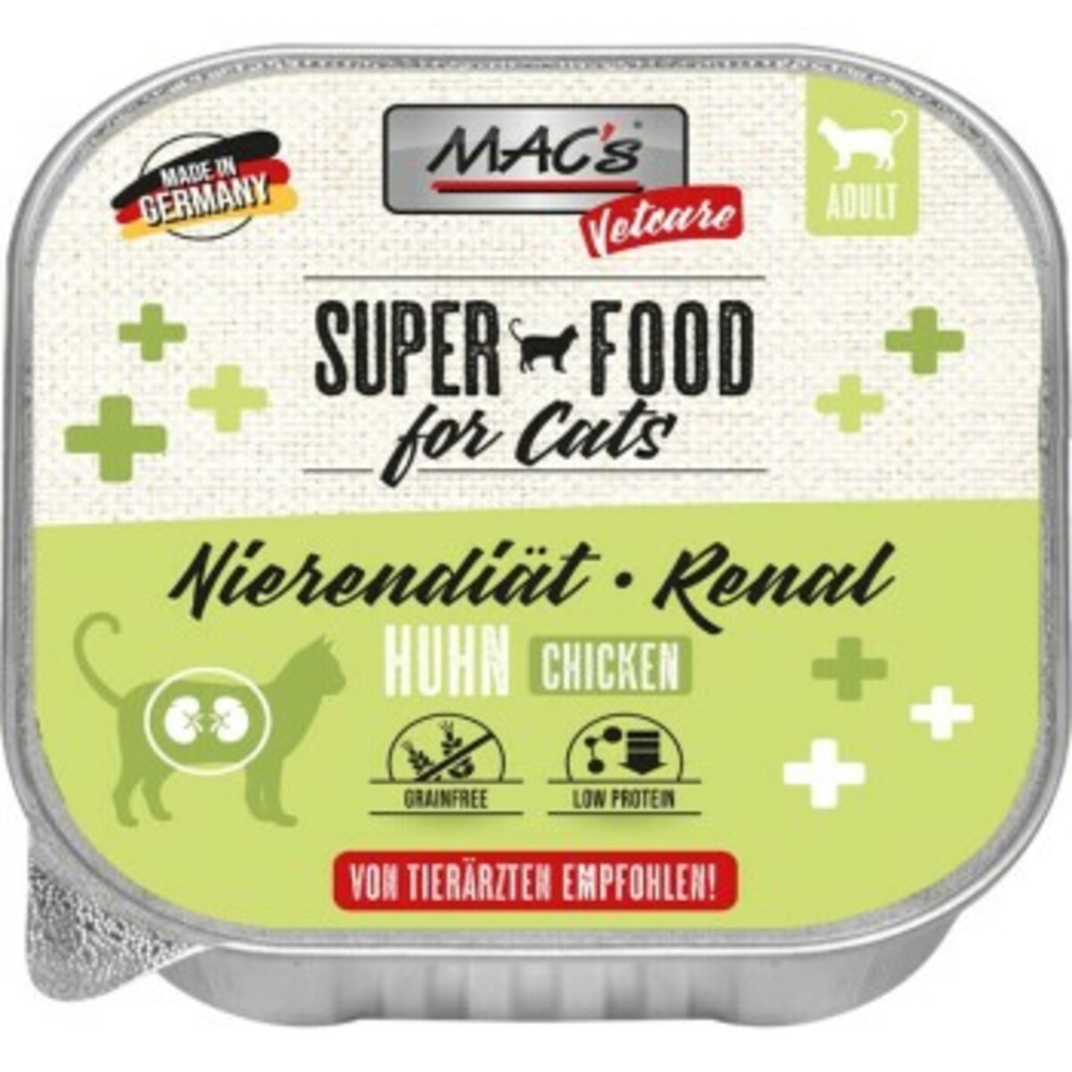 Bild 1 von MAC's Vetcare Nierendiät Renal 16x100g Huhn