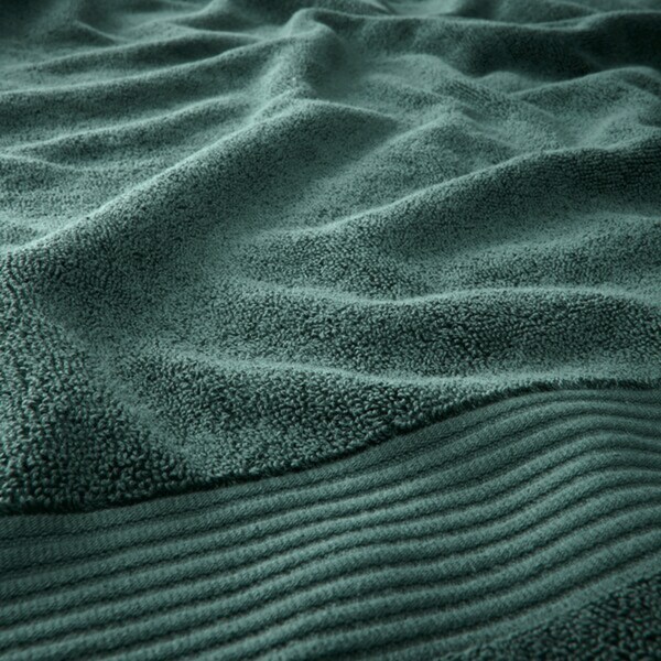 Bild 2 von FREDRIKSJÖN  Gästehandtuch, grautürkis 30x50 cm