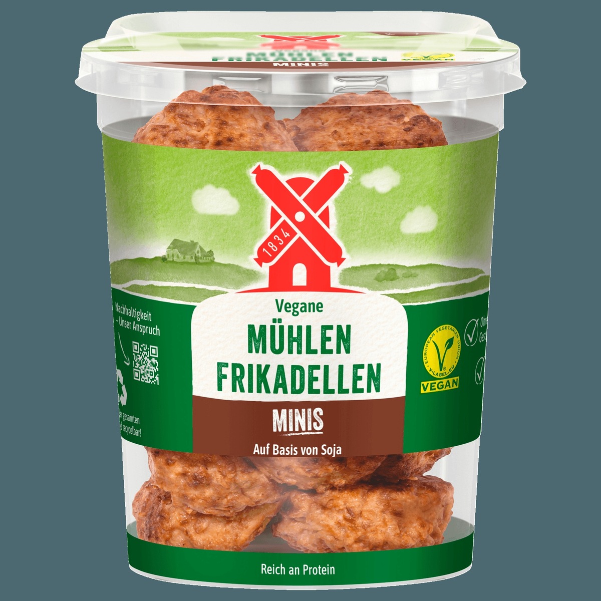 Bild 1 von Rügenwalder Mühle Vegane Mühlen Frikadellen Minis 165g
