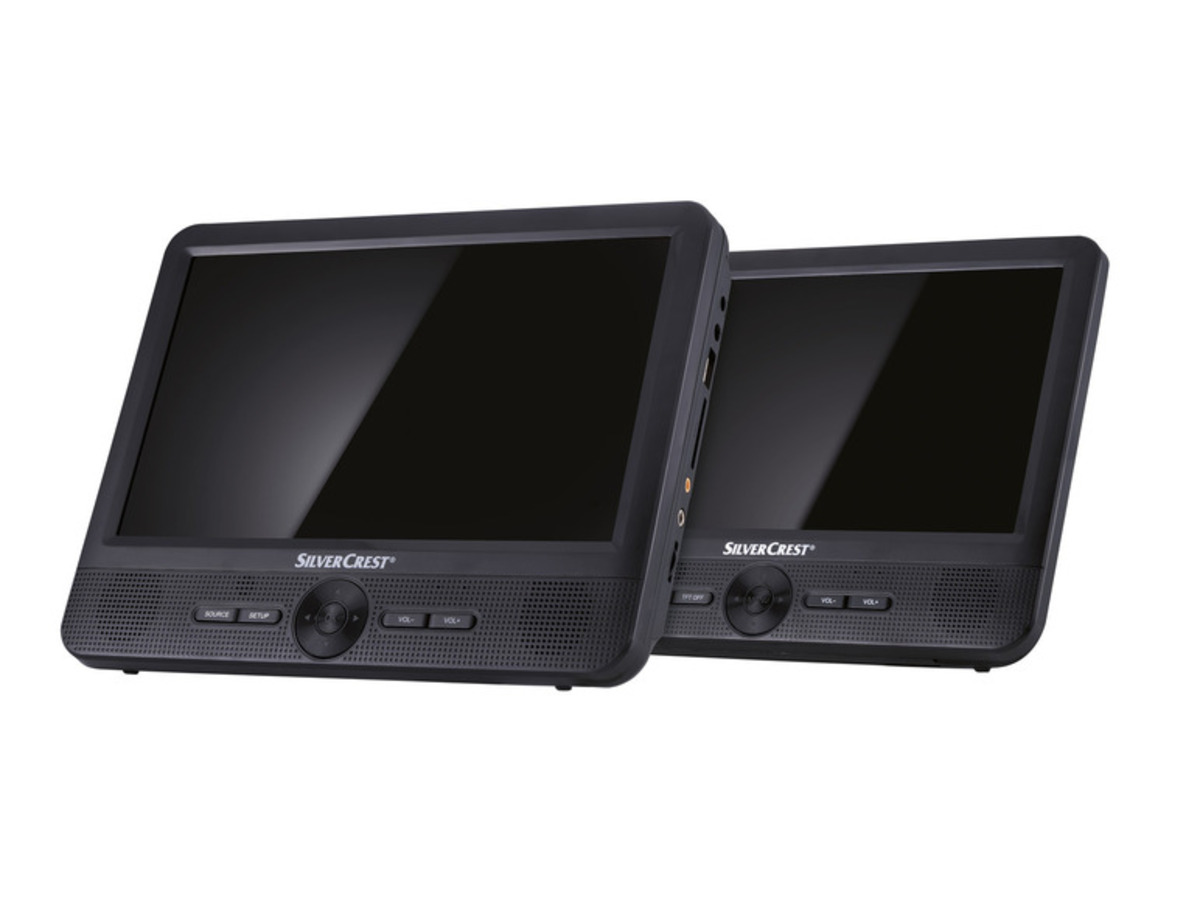 Bild 3 von SILVERCREST® Tragbarer DVD-Player »SPDP 18 A1«, mit 2 Bildschirmen