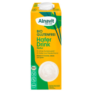 Alnavit Bio Hafer Drink vegan glutenfrei 1l