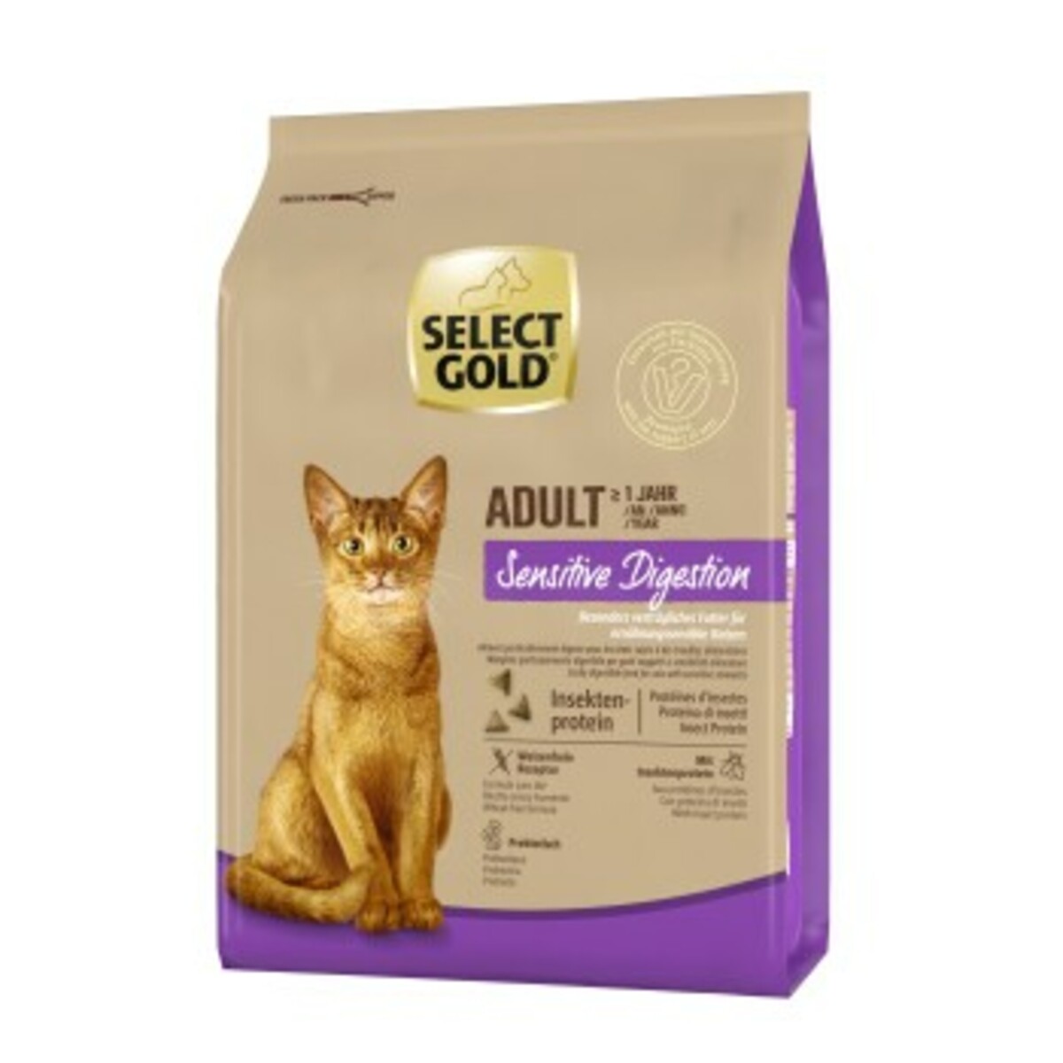 Bild 1 von SELECT GOLD Sensitive Adult Insektenprotein 2,5 kg