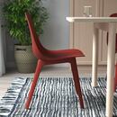 Bild 3 von LISABO / ODGER  Tisch und 4 Stühle, Eschenfurnier/rot 105 cm