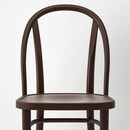 Bild 3 von NORDVIKEN / SKOGSBO  Tisch und 4 Stühle, weiß/dunkelbraun 152/223 cm