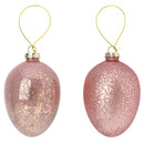 Bild 1 von 2 große Oster-Hänger in Ei-Form ROSA