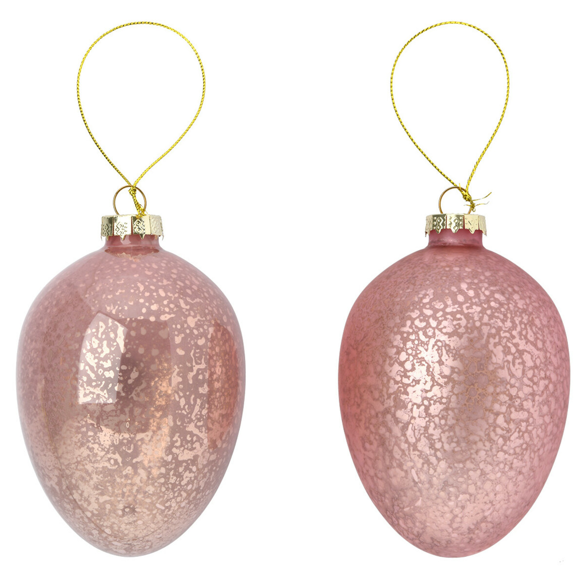 Bild 1 von 2 große Oster-Hänger in Ei-Form ROSA