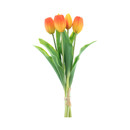 Bild 1 von Deko-Blumenstrauß Tulpen 36 cm orange