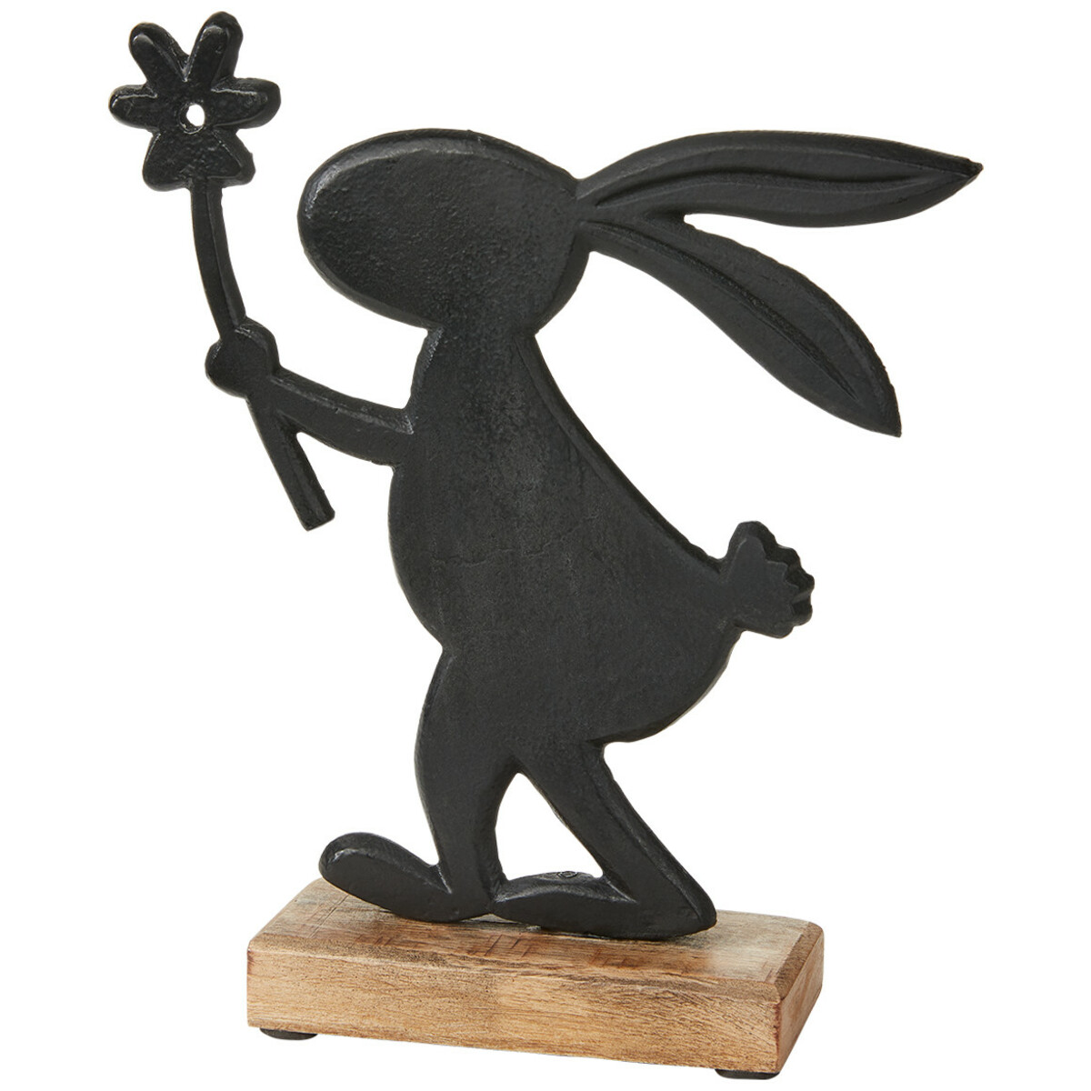 Bild 1 von Deko-Aufsteller in Hasen-Form SCHWARZ