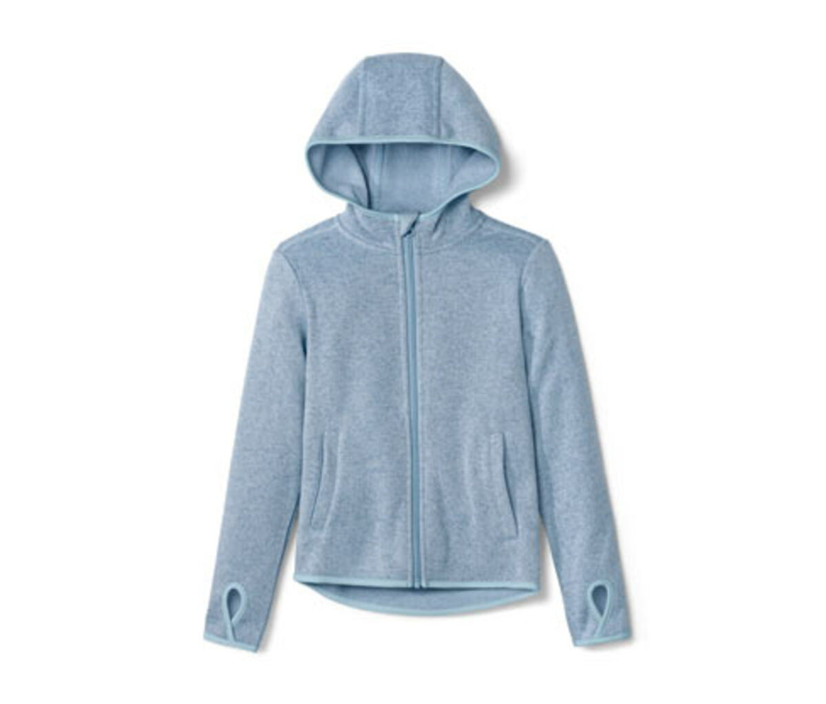 Bild 1 von Kinder-Strickfleecejacke, blau