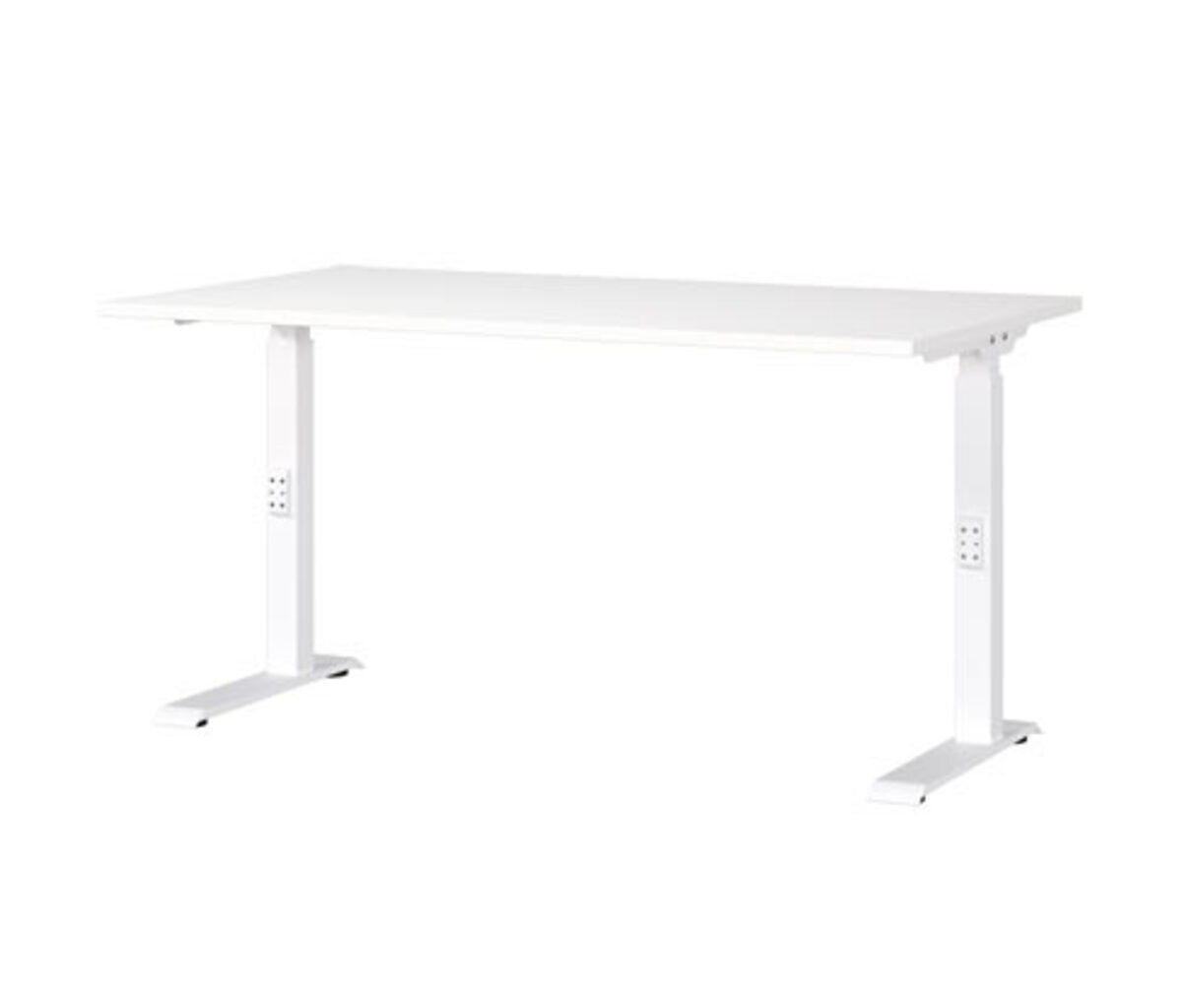 Bild 1 von Mechanisch höhenverstellbarer Schreibtisch »Kopenhagen«, weiß