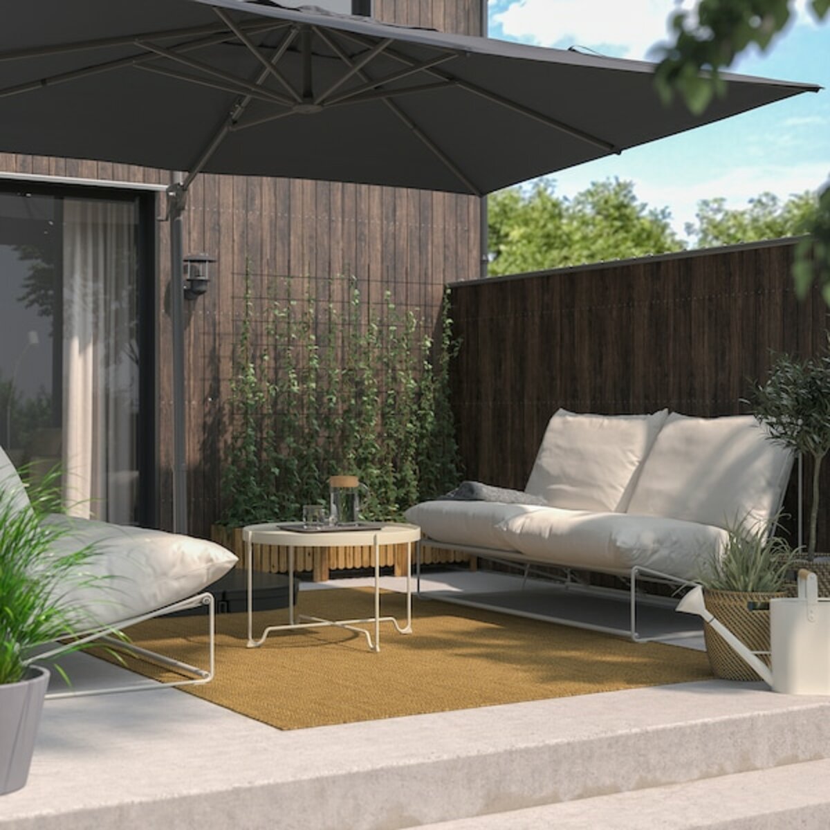 Bild 2 von SEGLARÖ  Hängesonnenschirm, anthrazit/neigbar 330x240 cm