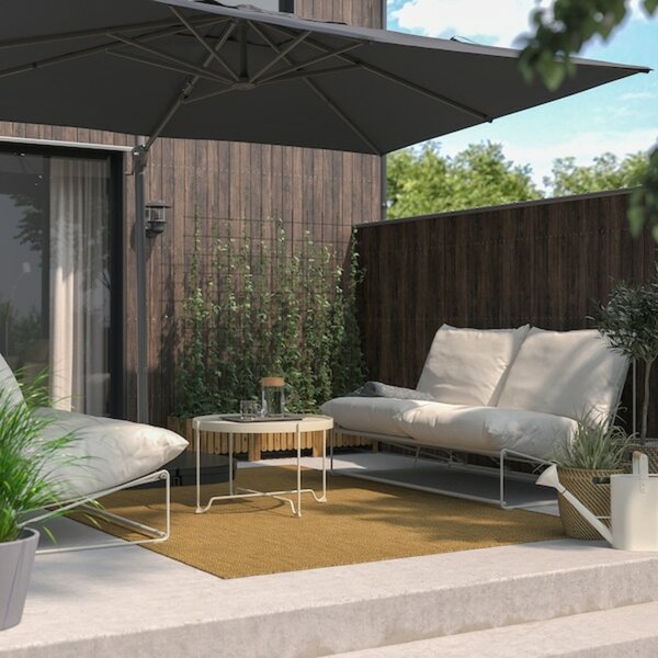 Bild 2 von SEGLARÖ  Hängesonnenschirm, anthrazit/neigbar 330x240 cm