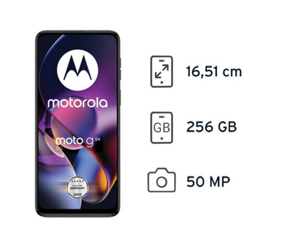 Bild 1 von Motorola moto G54 5G 8GB 256GB midnight blue