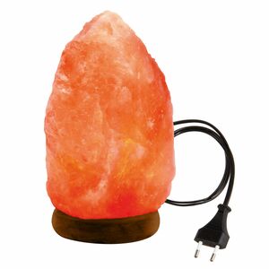 LED-Salzkristall-Lampe