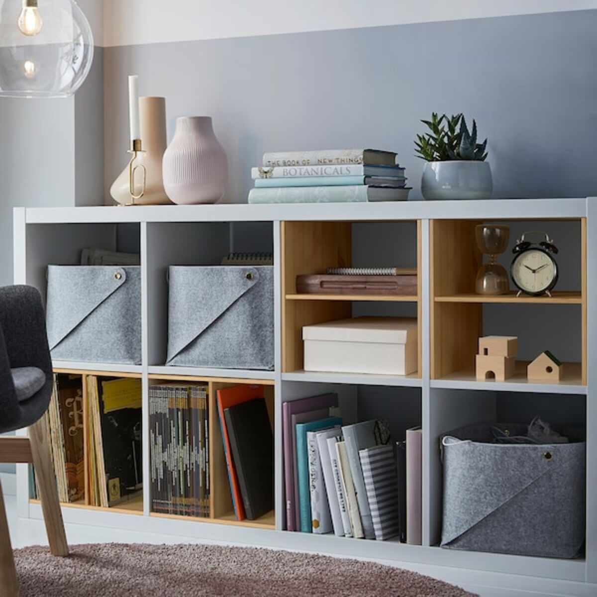 Bild 3 von KALLAX  Einsatz mit 1 Boden, Kiefer 33x33 cm