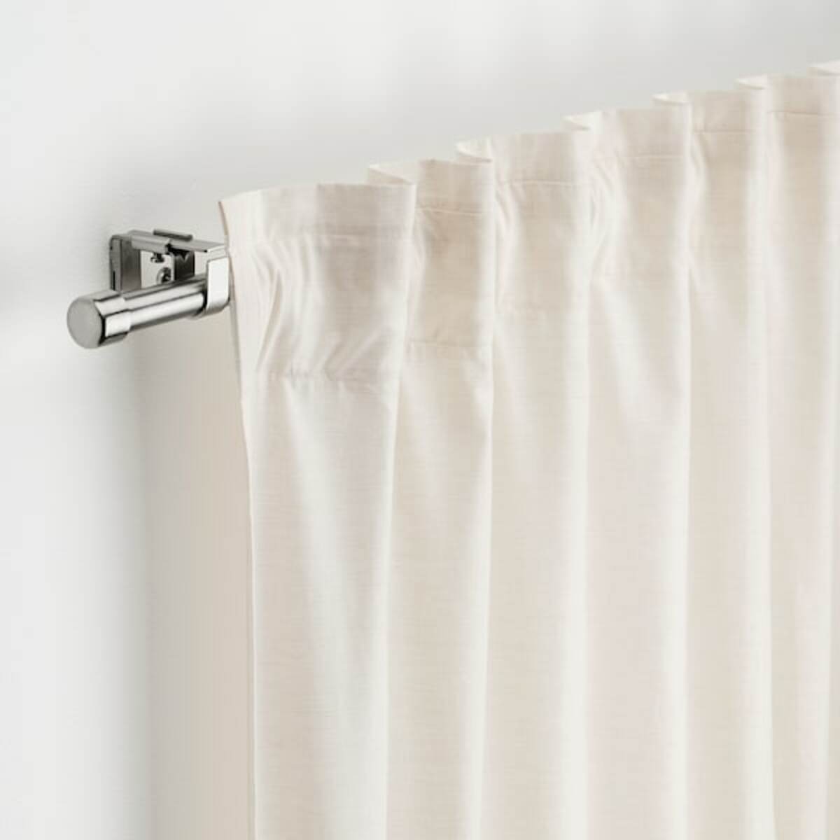 Bild 2 von BEKRÄFTA  Gardinenstangen-Set, vernickelt 120-210 cm 19 mm