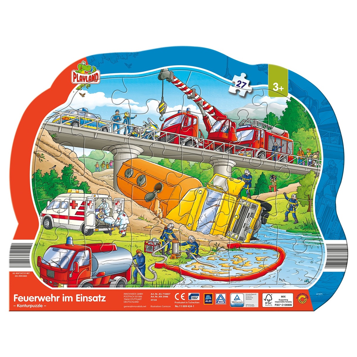 Bild 2 von PLAYLAND Rahmenpuzzle