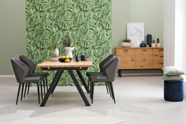 Bild 3 von Esszimmerstuhl LUNDERSKOV Kunstleder schwarz