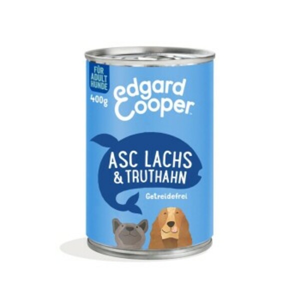 Bild 1 von Edgard & Cooper Adult 6x400g Lachs & Truthahn