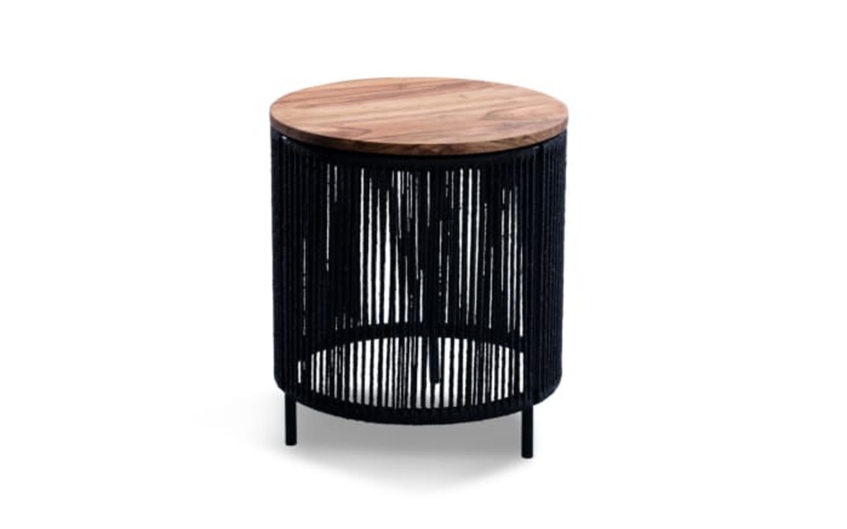 Bild 1 von m2 Kollektion - Beistelltisch Simon 1, Akazie/schwarz