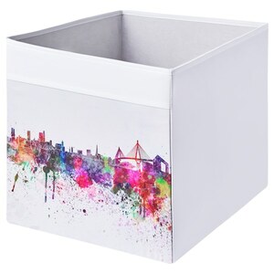 DRÖNA  Fach, Stadtsilhouette Hamburg 33x38x33 cm