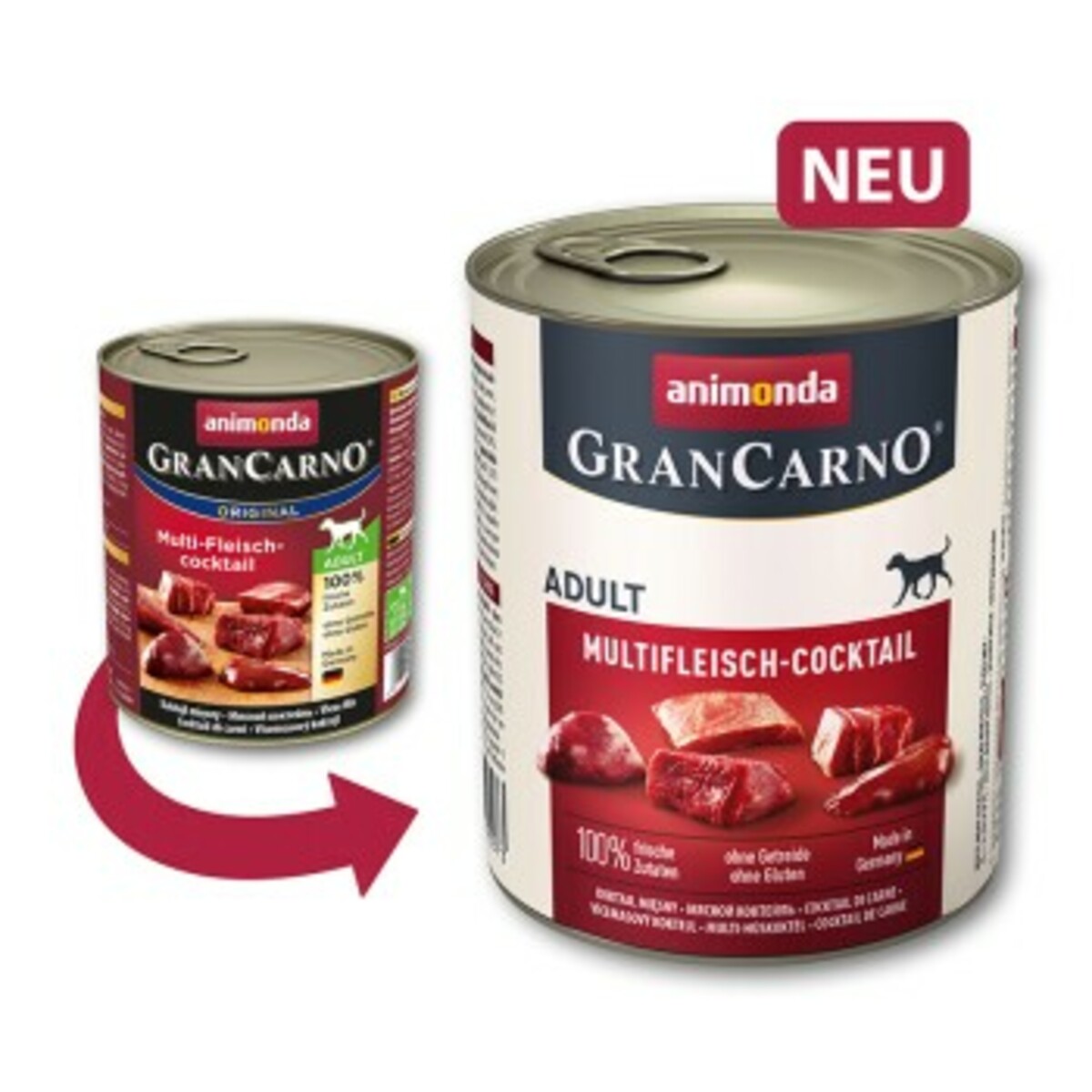 Bild 1 von Animonda GranCarno Original Adult Multifleisch Cocktail 6x800 g