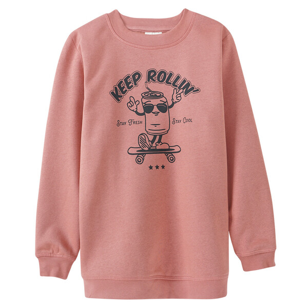 Bild 1 von Jungen Sweatshirt mit großem Print TERRACOTTA