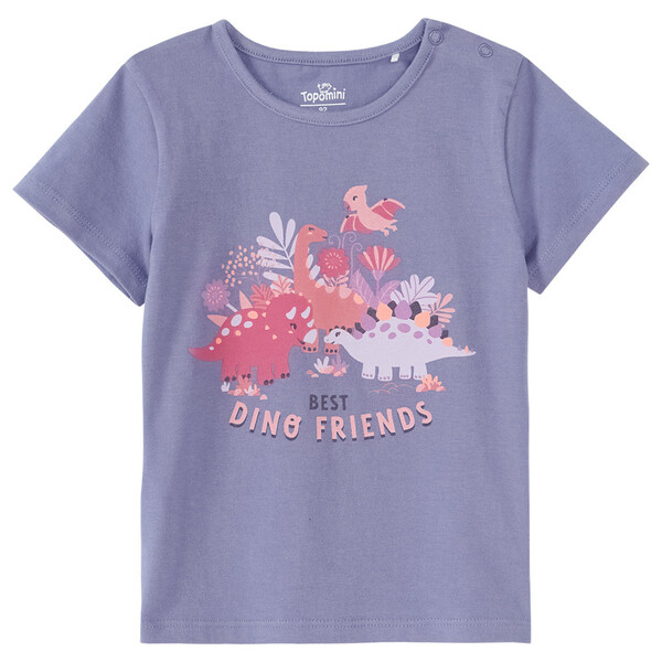 Bild 1 von Baby T-Shirt mit Dino-Motiv LILA