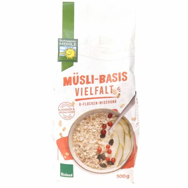 Bild 1 von Bohlsener Mühle BIO Müsli Basis Vielfalt