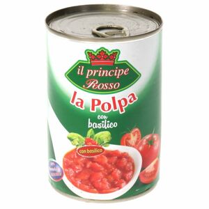 Il Principe Rosso Stückige Tomaten mit Basilikum