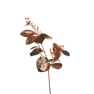 Stielblume Eukalyptus, L:58cm, roségold