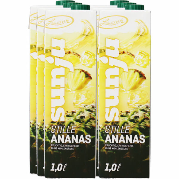 Bild 1 von Sunju Fruchtsaftgetränk Ananas, 6er Pack