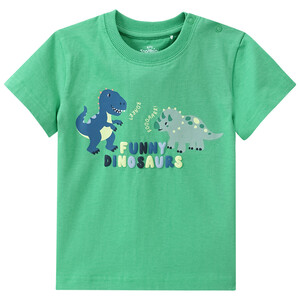 Baby T-Shirt mit Dino-Motiven GRÜN