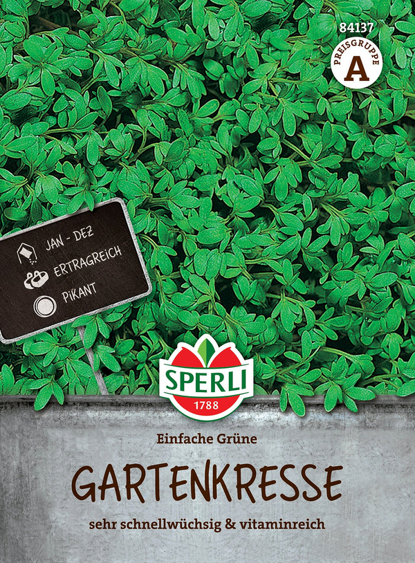 SPERLI Gartenkresse &amp;#39;Einfache Grüne&amp;#39; ansehen!