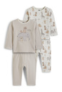 Bild 1 von C&A Multipack 2er-Wildtiere-Baby-Pyjama-4 teilig, Weiß, Größe: 68