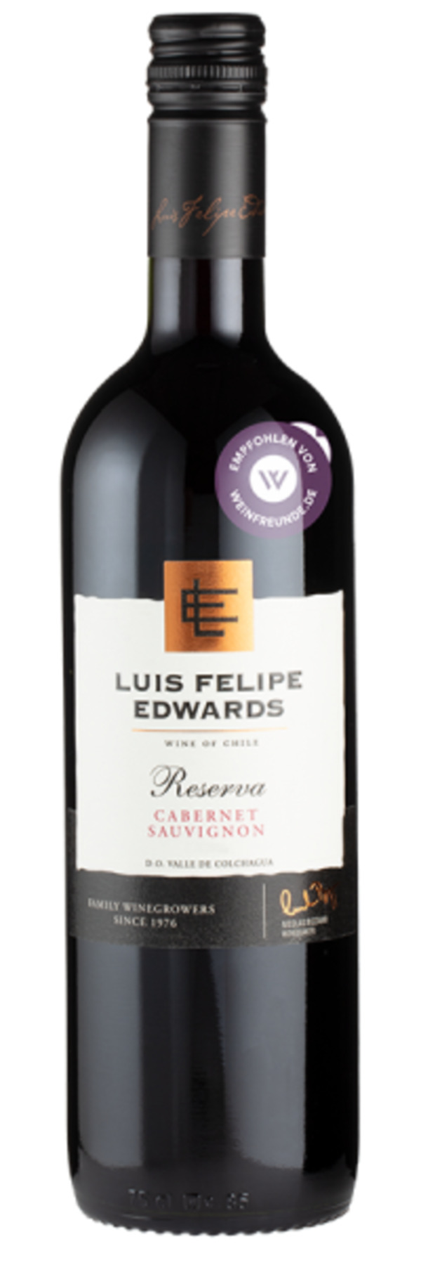 Bild 1 von Cabernet Sauvignon Reserva - 2021 - Luis Felipe Edwards - Chilenischer Rotwein