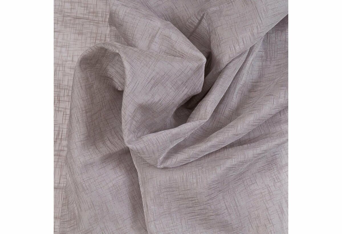 Bild 1 von Schiebegardine Pius, Gerster, Paneelwagen (1 St), transparent, HxB: 245x60, Flächenvorhang Uni mit Befestigungszubehör, Grau