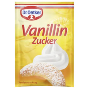 Dr. Oetker Vanillin Zucker, Bourbon-Vanillezucker oder Original Backin