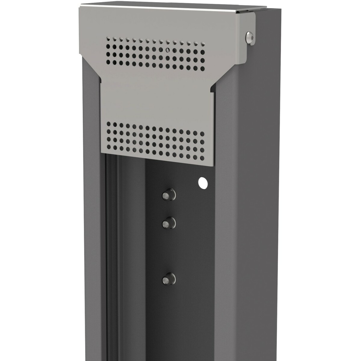 Bild 1 von Biohort Bikelift Montageset Steckdose für Gartenhaus/Gerätehaus 10x12x4 cm Dunkelgrau m.